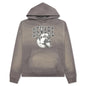 Tonal Beware Hoodie - Cement