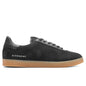Town Nubuck and Leather Sneakers - Black