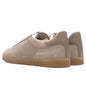 Town Nubuck and Leather Sneakers - Khaki