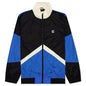 Track Jacket - Black/Ivory/Royal