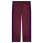 Track Pant Poly Smooth - Wine