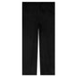 Straight Leg Wool Trouser - Black