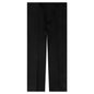 Straight Leg Wool Trouser - Black
