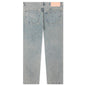 Loose Fit Jeans - Blue/Beige