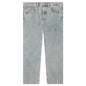 Loose Fit Jeans - Blue/Beige