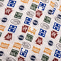 Trucker Print Silk Shirt - Multi