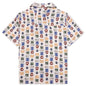 Trucker Print Silk Shirt - Multi