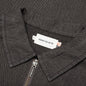 Twill Full Zip Shirt - Black