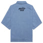 Twill Full Zip Shirt - Blue