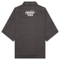 Twill Full Zip Shirt - Black