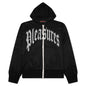 Twitch Knitted Zip Hoodie - Black