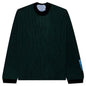 Two Tone Rib Knit - Green/Black