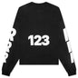 USO 123 Garden L/S Tee - Mechanic Black