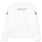 Fallen Man Mask Pullover - White