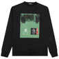 Fallen Man Stand Off Pullover - Black