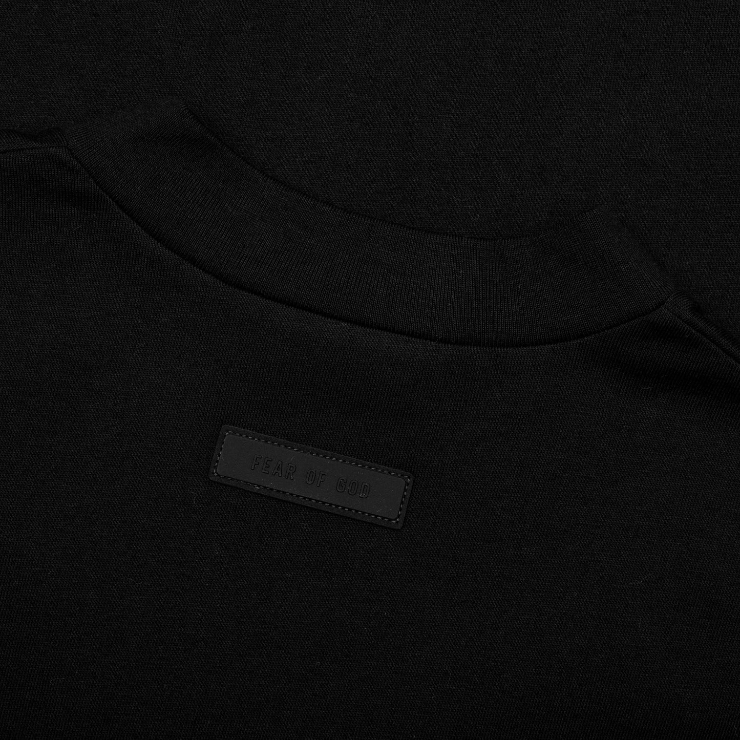 V-Neck T-Shirt - Jet Black