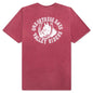Valley Riders Tee - Burgundy