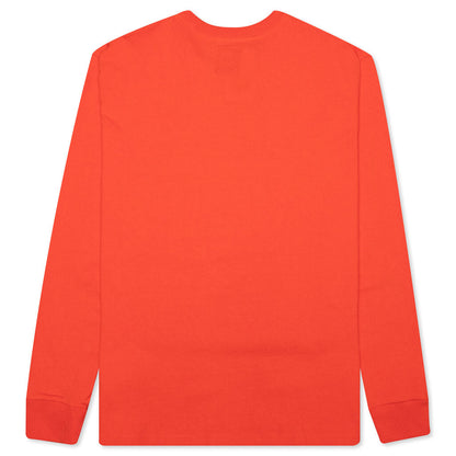 Vans Vault x LQQK L/S Tee - Bright Orange