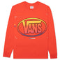 Vans Vault x LQQK L/S Tee - Bright Orange