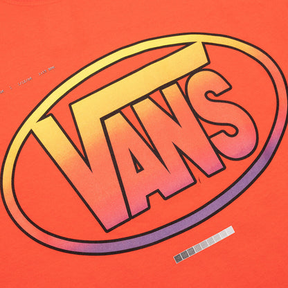 Vans Vault x LQQK L/S Tee - Bright Orange