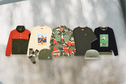 Vans Vault x Nigel Cabourn Crewneck- Anthracite