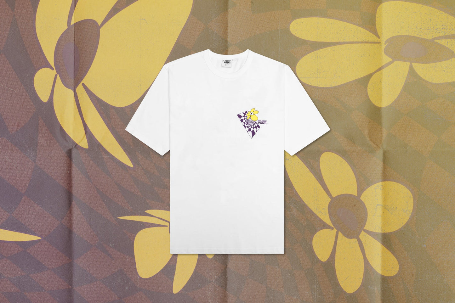 Vans Vault x Perks And Mini Spiral Checkers S/S Tee - White