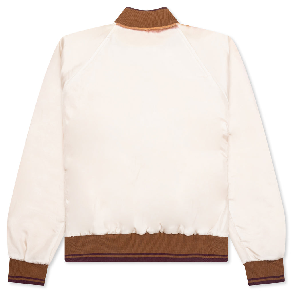 Bomber Jacket - Ecru Beige