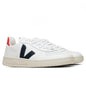 V-10 Leather - Extra White/Nautico Pekin
