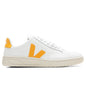 Women's V-12 Leather - Extra White/Ouro