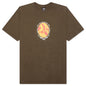 Venus Oval Pig. Dyed Tee - Brown
