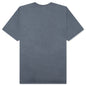 Venus Oval Pig. Dyed Tee - Indigo