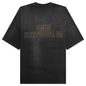 Vintage Ma Eagle Oversized Tee - Black
