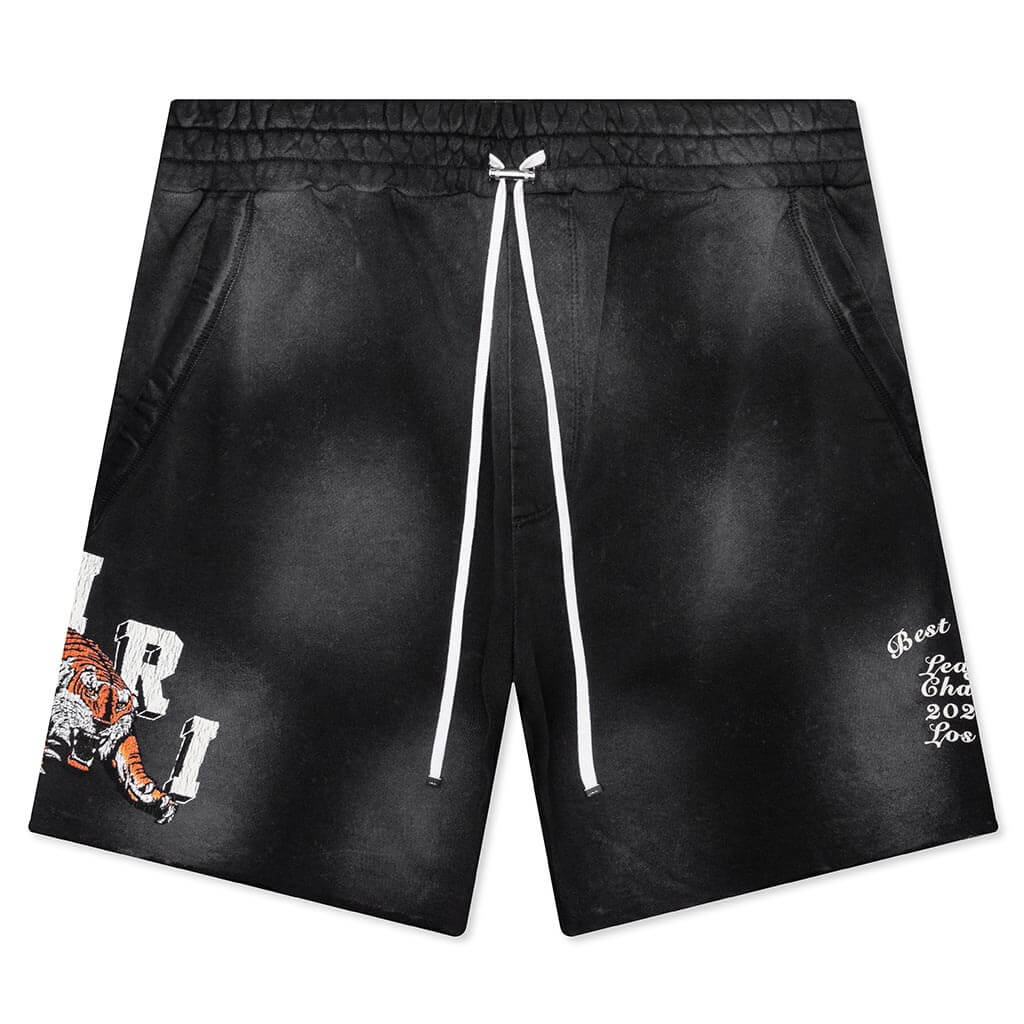 Vintage Tiger Sweatshort - Black