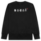 Sacai x WTAPS Print Pullover - Black