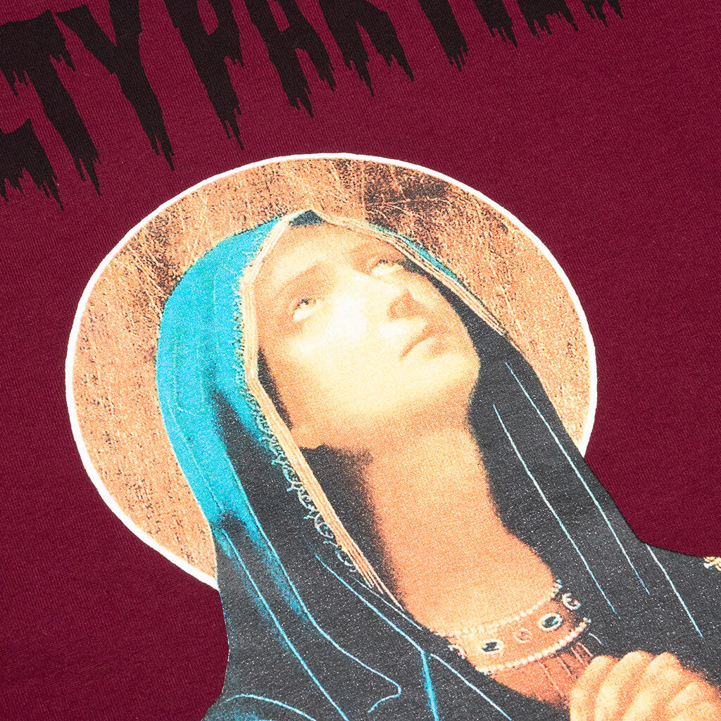 Crewneck L/S T-Shirt Type 3 - Burgundy