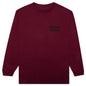 Crewneck L/S T-Shirt Type 3 - Burgundy