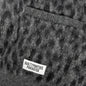 Leopard Mohair Cardigan - Grey