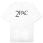 Tupac Crewneck Type-1 T-Shirt - White