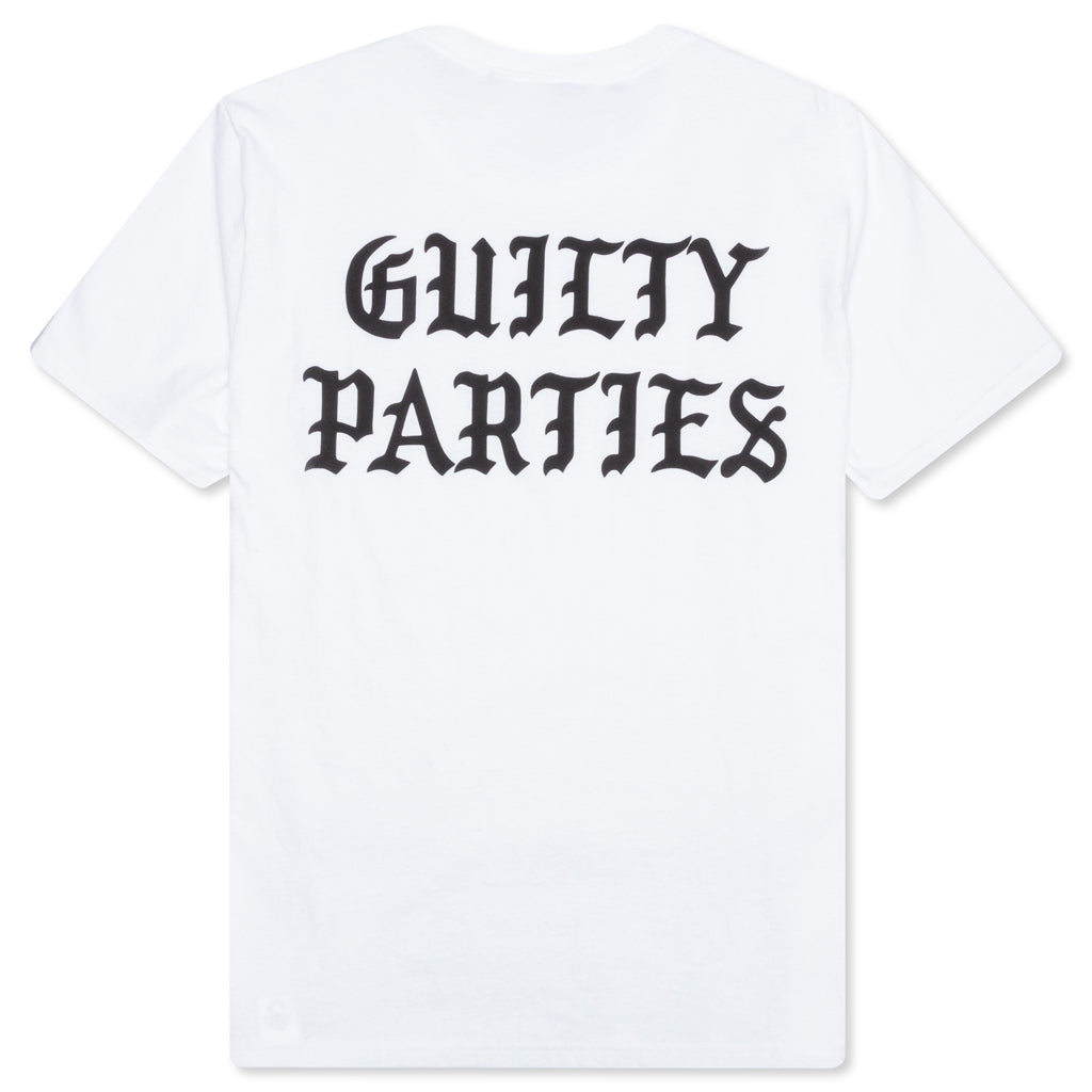 USA Body Crewneck T-Shirt Type-1 - White