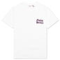 USA Body Crewneck T-Shirt Type-6 - White