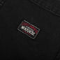 Washed Canvas Work Short - Black