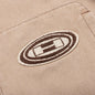 Washed Canvas Zip Hoodie - Tan