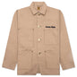 Washed Duck Coverall Jacket - Beige