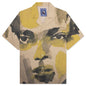 Watercolor Face Camp Shirt - Multi