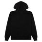 Wave Quilted Hoodie - Black