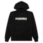 Wave Quilted Hoodie - Black