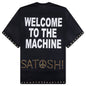 Welcome To The Machine Tee - Washed Black
