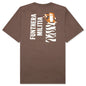 White Tiger Tee - Brown
