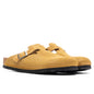 Wide Boston Suede Embossed - Cork Brown