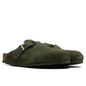 Wide Boston Suede - Thyme